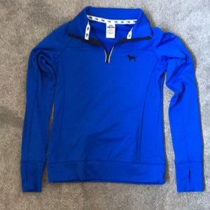 Blue tracker jacket by Pink Victoria’s Secret XS